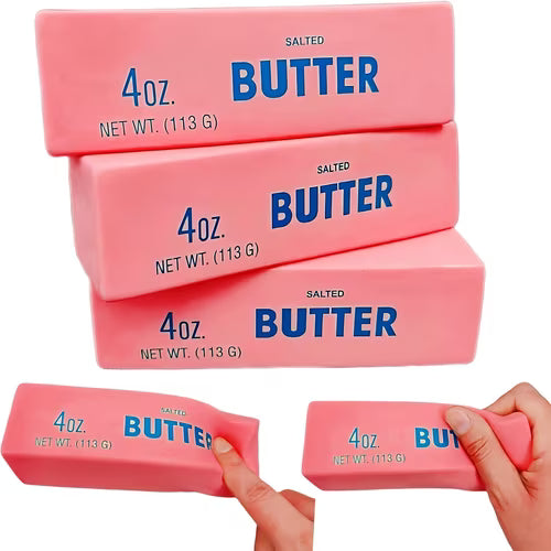 butter squishy yellow - Viral Yellow Butter Stick Squishy — Ultra-Soft Slow-Rise Fidget Toy